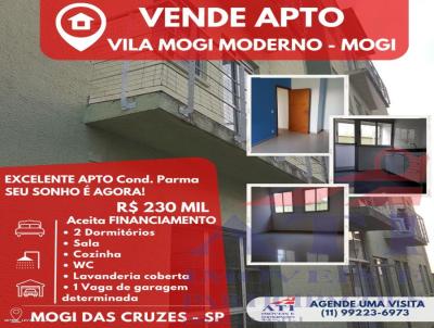 Apartamento para Venda, em Mogi das Cruzes, bairro Mogi Moderno, 2 dormitrios, 1 banheiro, 1 vaga