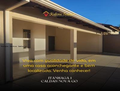 Casa para Venda, em Caldas Novas, bairro Itanhanga I, 4 dormitrios, 1 banheiro, 1 sute, 1 vaga