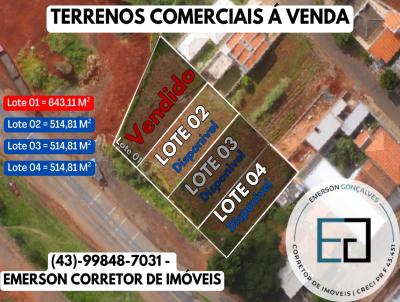 Terreno Comercial para Venda, em Siqueira Campos, bairro Boa Vista