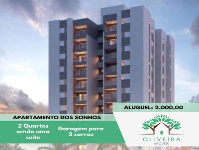 Apartamento para Locao, em Extrema, bairro -, 2 dormitrios, 1 banheiro, 1 sute, 1 vaga