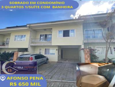 Sobrado Geminado Alto Padro para Venda, em So Jos dos Pinhais, bairro Pedro Moro, 3 dormitrios, 2 banheiros, 1 sute, 2 vagas