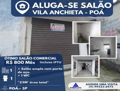 Sala Comercial para Locao, em Po, bairro Vila Anchieta, 1 banheiro