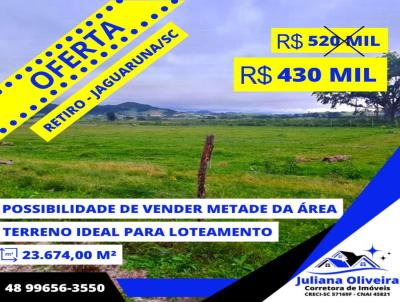 Terreno para Venda, em Jaguaruna, bairro RETIRO