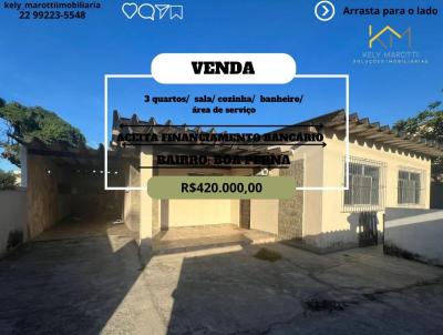 Casa para Venda, em Araruama, bairro Boa Perna, 3 dormitrios, 2 banheiros, 1 sute, 1 vaga