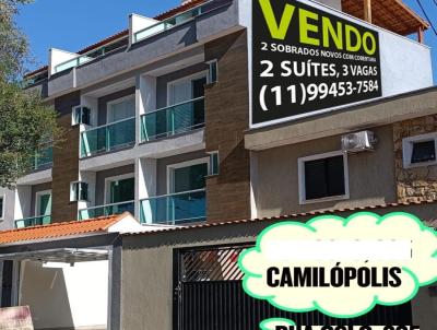 Sobrado para Venda, em Santo Andr, bairro Utinga, 2 dormitrios, 2 banheiros, 2 sutes, 3 vagas