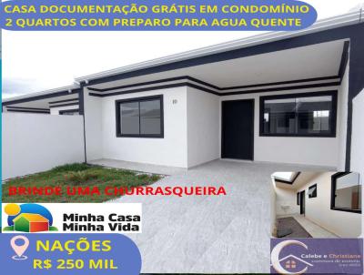 Apartamento para Venda, em Fazenda Rio Grande, bairro Naes, 2 dormitrios, 1 banheiro, 1 vaga