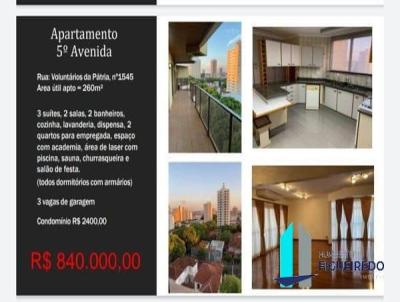 Apartamento para Venda, em Araraquara, bairro Centro, 3 dormitrios, 5 banheiros, 3 vagas