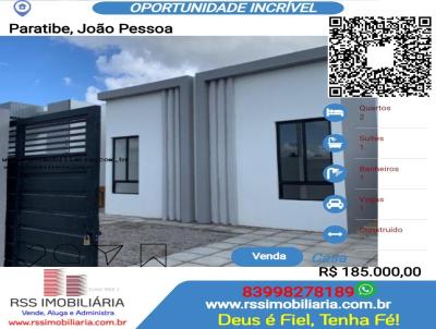 Casa para Venda, em Joo Pessoa, bairro Paratibe, 2 dormitrios, 1 banheiro, 1 sute, 1 vaga