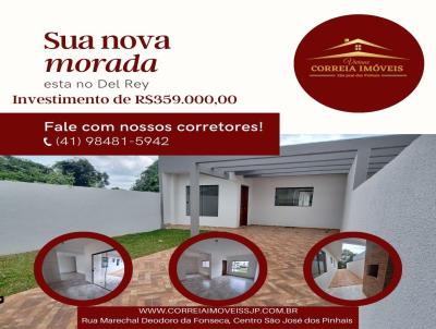 Casa para Venda, em So Jos dos Pinhais, bairro Del Rey, 3 dormitrios, 2 banheiros, 1 sute