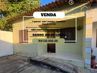 Casa para Venda, em Araruama, bairro Rio do Limo, 1 dormitrio, 1 banheiro