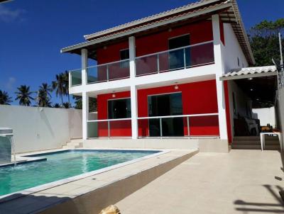 Casa para Venda, em Camaari, bairro Barra do Jacupe (Monte Gordo), 4 dormitrios, 6 banheiros, 4 sutes, 2 vagas