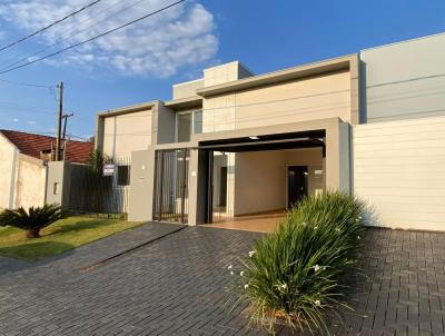 Casa para Venda, em Marechal Cndido Rondon, bairro Berwanger - Vila Gacha, 3 dormitrios, 3 banheiros, 1 sute, 2 vagas