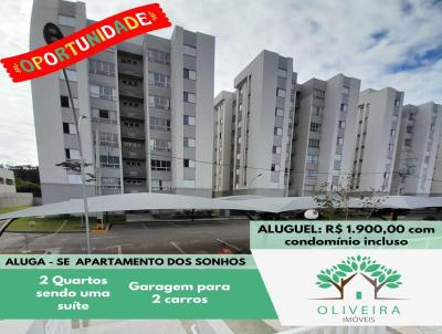 Apartamento para Locao, em Extrema, bairro -, 2 dormitrios, 1 banheiro, 1 sute, 1 vaga