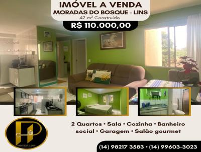 Apartamento para Venda, em Lins, bairro Moradas do Bosque, 2 dormitrios