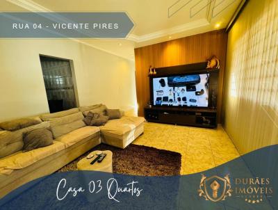 Casa em Condomnio para Venda, em RA XXX Vicente Pires, bairro Vicente Pires, 3 dormitrios, 2 banheiros, 1 sute, 8 vagas