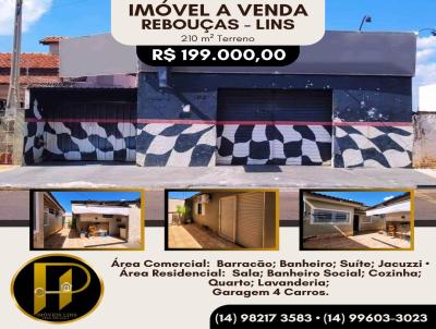 Residencial e Comercial para Venda, em Lins, bairro Rebouas