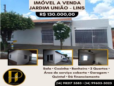 Casa para Venda, em Lins, bairro Jardim Unio, 2 dormitrios, 1 banheiro