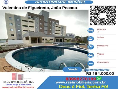 Apartamento para Venda, em Joo Pessoa, bairro Valentina de Figueiredo, 2 dormitrios, 1 banheiro, 1 sute, 2 vagas