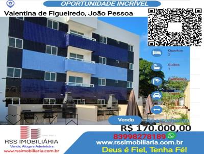 Apartamento para Venda, em Joo Pessoa, bairro Valentina de Figueiredo, 2 dormitrios, 1 banheiro, 1 sute, 1 vaga