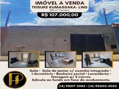 Casa para Venda, em Lins, bairro Teisuke Kumassaka