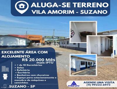 Terreno Comercial para Locao, em Suzano, bairro Vila Correa, 15 dormitrios