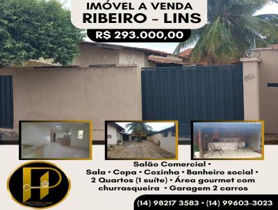 Residencial e Comercial para Venda, em Lins, bairro Ribeiro, 2 dormitrios, 2 banheiros, 1 sute, 2 vagas