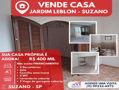 Casa para Venda, em Suzano, bairro Jardim Leblon, 2 dormitrios, 2 banheiros, 2 vagas