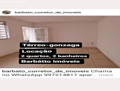 Apartamento para Locao, em Santos, bairro Gonzaga, 2 dormitrios, 2 banheiros