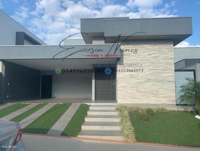 Casa em Condomínio Mobiliada para Venda, em Bauru, bairro Vila Santista, 3 dormitórios, 5 banheiros, 3 suítes, 4 vagas