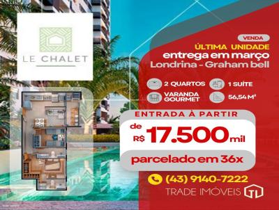 Apartamento para Venda, em Londrina, bairro Parque Jamaica, 2 dormitrios, 2 banheiros, 1 sute, 1 vaga