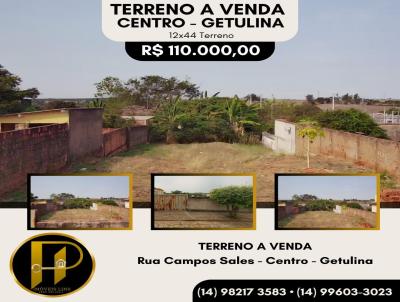 Terreno para Venda, em Getulina, bairro Centro