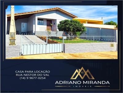 Casa para Locao, em Piraju, bairro Jardim Jurumirim, 4 dormitrios, 2 banheiros, 2 sutes, 2 vagas