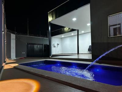 Casa para Locao, em Campo Grande, bairro Loteamento Jardim das Cassias, 1 dormitrio, 2 banheiros, 2 vagas