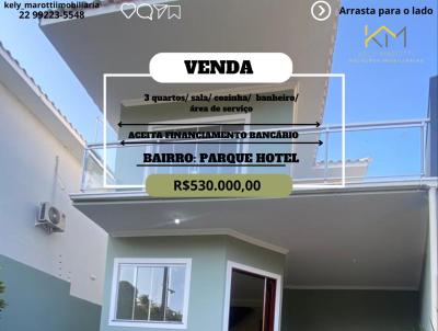 Casa Duplex para Venda, em Araruama, bairro Parque Hotel, 3 dormitrios, 3 banheiros, 2 sutes