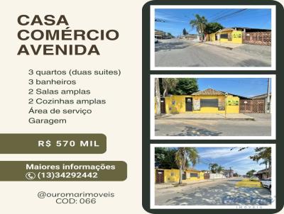 Casa para Venda, em Itanham, bairro Gaivota, 3 dormitrios, 3 banheiros, 2 sutes, 4 vagas