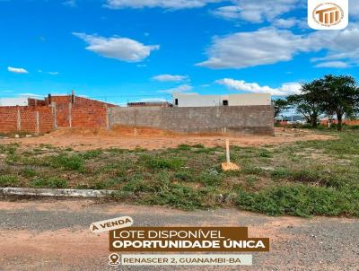 Lote para Venda, em Guanambi, bairro RENASCER 2