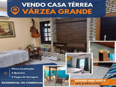 Casa para Venda, em Vrzea Grande, bairro Cristo Rei, 2 dormitrios