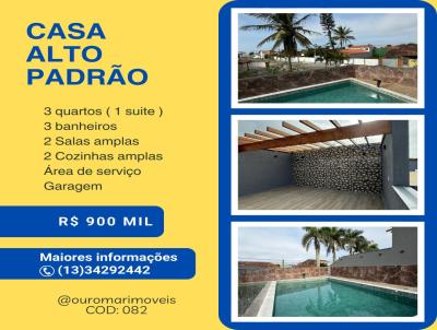 Casa para Venda, em Itanham, bairro Bopiranga, 3 dormitrios, 3 banheiros, 1 sute, 3 vagas