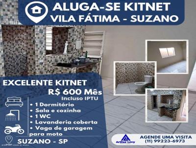 Kitnet para Locao, em Suzano, bairro Parque Buenos Aires, 1 dormitrio, 1 banheiro, 1 vaga