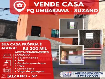 Sobrado para Venda, em Suzano, bairro Parque Umuarama, 2 dormitrios, 1 banheiro, 1 vaga