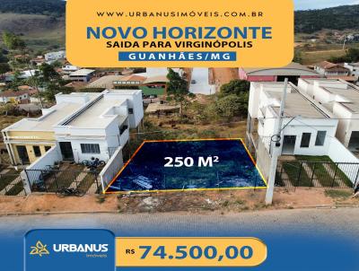 Lote para Venda, em Guanhes, bairro Novo Horizonte