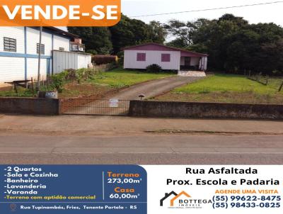 Casa para Venda, em Tenente Portela, bairro Fries, 2 dormitrios, 1 banheiro