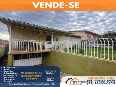 Casa para Venda, em Tenente Portela, bairro Centro, 4 dormitrios