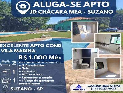 Apartamento para Locao, em Suzano, bairro Jardim Chcara Ma, 2 dormitrios, 1 banheiro, 1 vaga