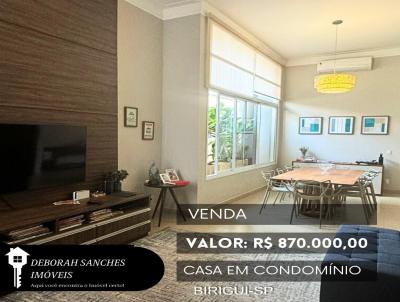 Casa em Condomnio para Venda, em Birigui, bairro Residencial San Marino, 3 dormitrios, 3 banheiros, 1 sute, 1 vaga