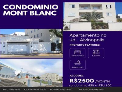 Apartamento para Locao, em Atibaia, bairro Jd Alvinpolis, 2 dormitrios, 1 banheiro, 1 vaga