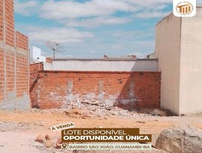 Lote para Venda, em Guanambi, bairro So Joo