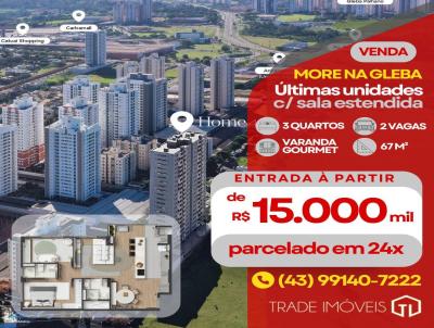 Apartamento para Venda, em Londrina, bairro Terra Bonita, 3 dormitrios, 2 banheiros, 1 sute, 1 vaga