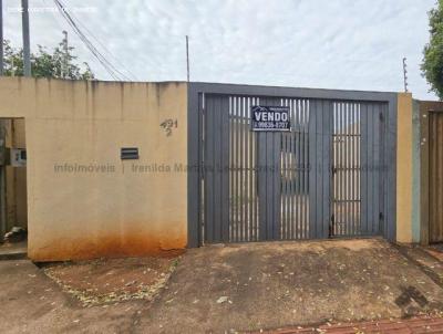 Casa para Locao, em Campo Grande, bairro Tiradentes, 2 dormitrios, 1 banheiro, 5 vagas