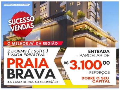 Apartamento para Venda, em Itaja, bairro Praia Brava, 3 dormitrios, 4 banheiros, 3 sutes, 2 vagas